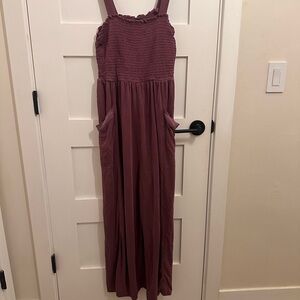 Anthropologie Plum Textured Top